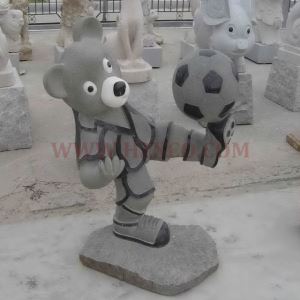 Qora granit haykal