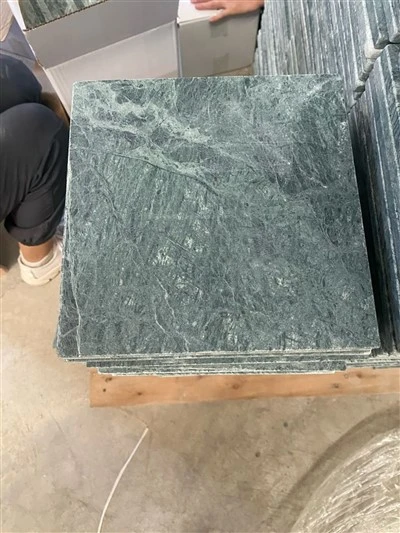 Verdi Alpi Marmar Honlangan va Tumbled Plitkalar